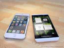 Blackberry Z10 vs iPhone 5