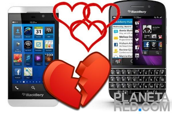 Blackberry Z10 y Blackberry Q10