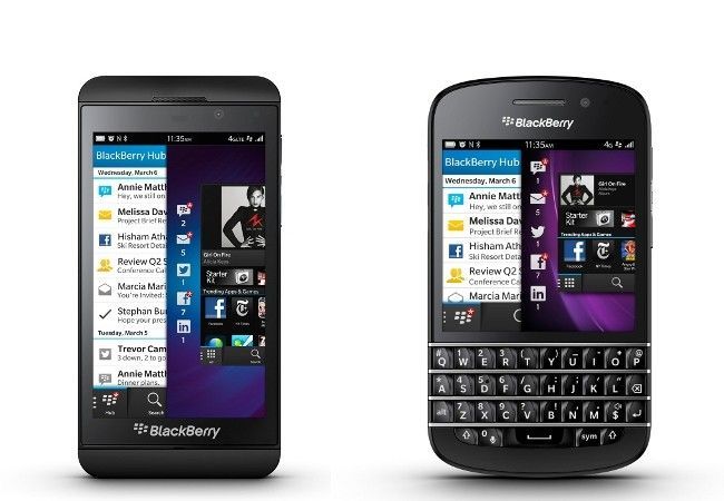 Blackberry Q10 y Z10