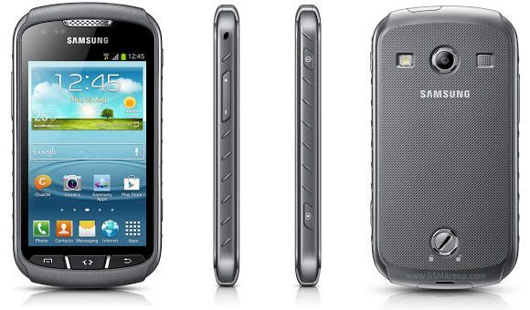 Samsung Galaxy Xcover 2. Laterales