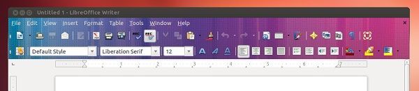 LibreOffice 4.0 con Temas de Firefox