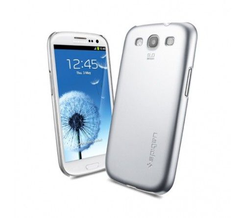 Funda para el Samsung Galaxy S3 Ultra Thin Silver SGP Spigen