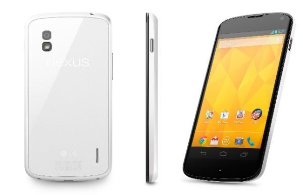 Nexus 4 Blanco cuenta con graves problemas de stock