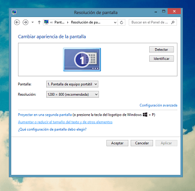 Solucionar fuentes borrosas Windows 8.1