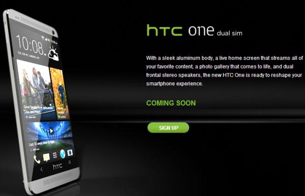 HTC One con doble SIM llega a la India