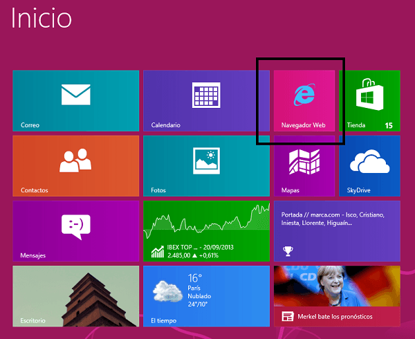 Cambiar icono de Tile en Windows 8