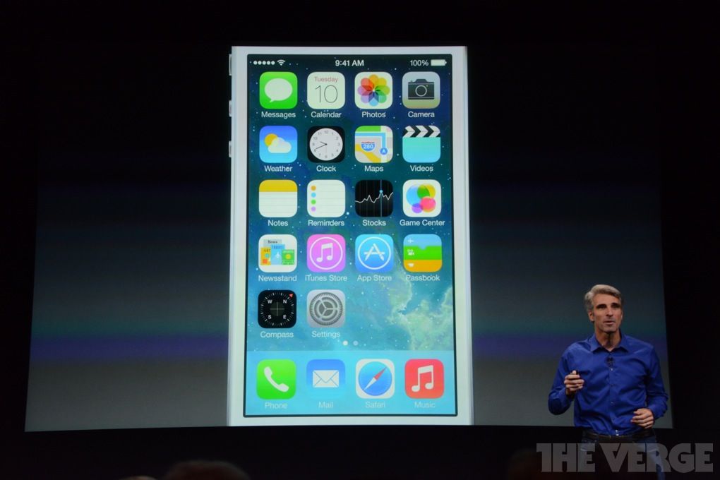 iOS 7, lo primero que se nos presentó en la Keynote