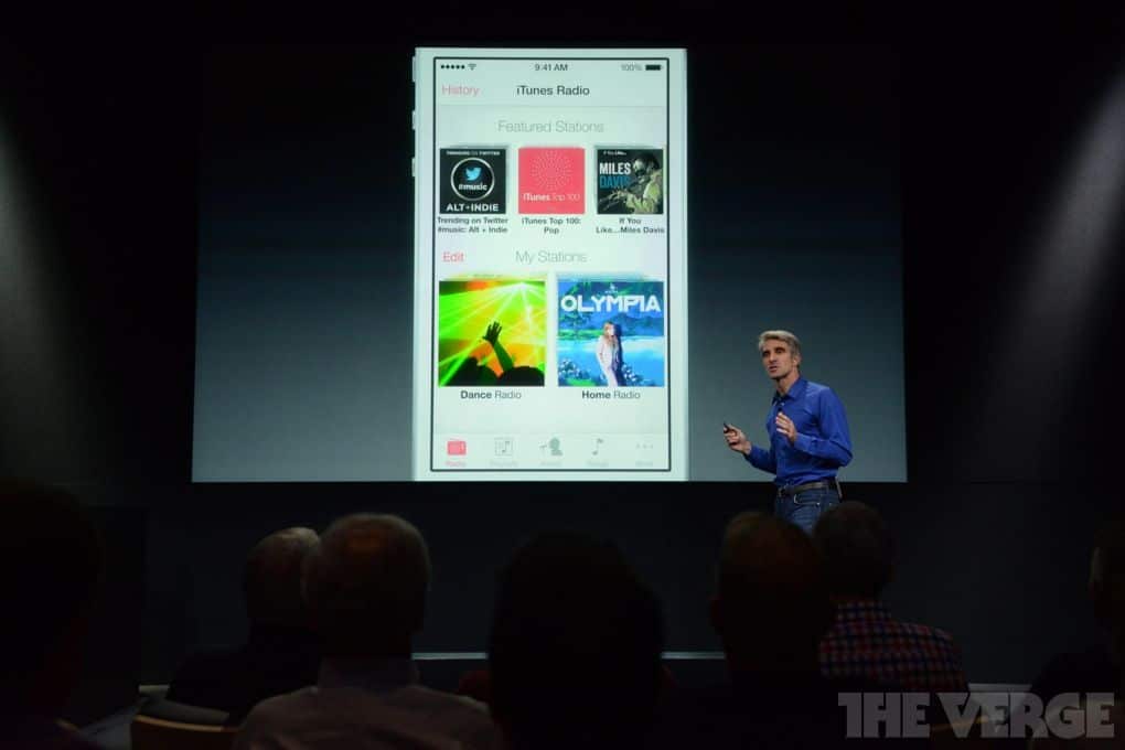 iRadio en iOS 7