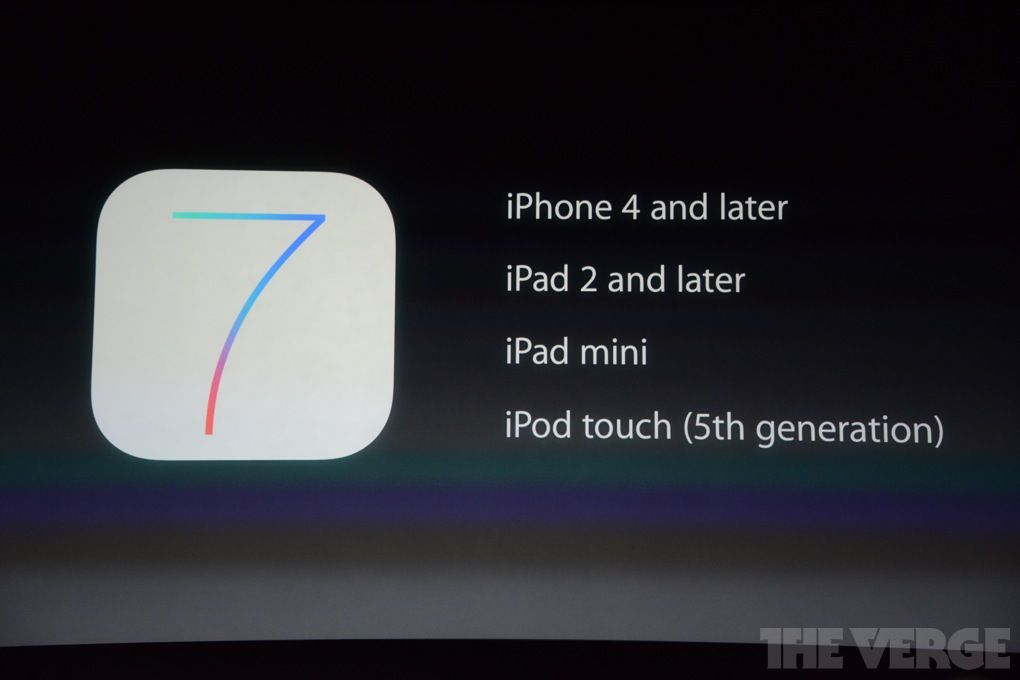 iOS 7 estará disponible a partir del 18 de septiembre