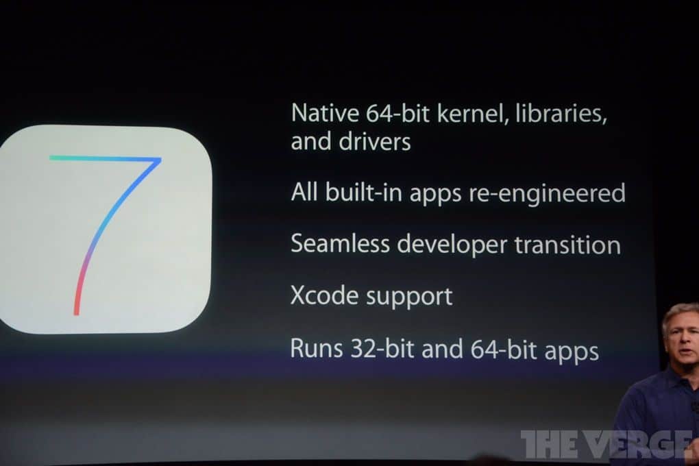 iOS 7 de 64 bits para el iPhone 5S