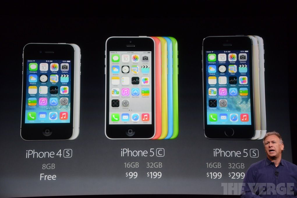 Gama completa de iPhones y sus precios