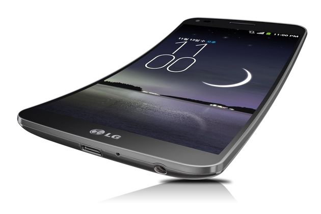 LG G Flex vs Samsung Galaxy Round en vídeo