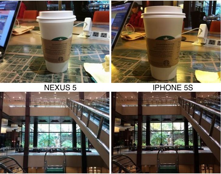 NEXUS 5 vs iPhone 5s