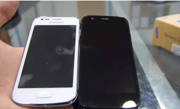 Motorola Moto G vs Samsung Galaxy Ace 3 en vídeo