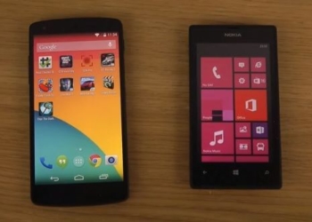 Nexus 5 con Android 4.4 vs Nokia Lumia 520 con Windows Phone 8