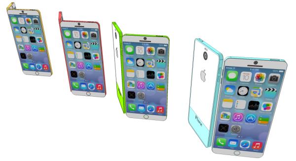 Un iPhone 6C con más colores y pantalla más grande