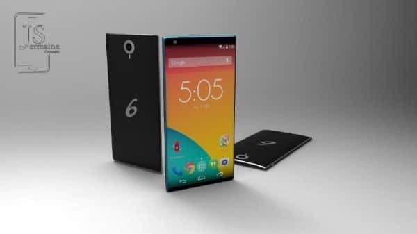 Nexus 6, atractivo concepto de diseño que fabricará Lenovo