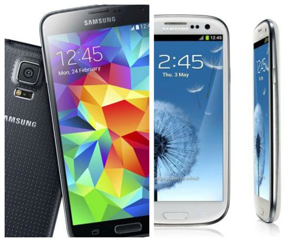Samsung Galaxy S5 vs Galaxy S3