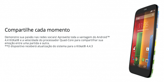 Motorola confirma Android 4.4.3 para su Moto G