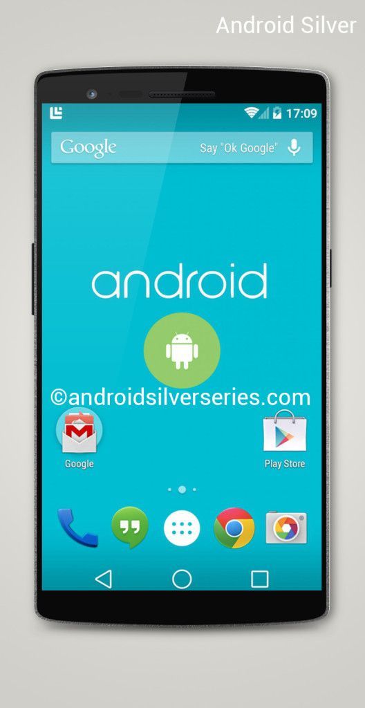 Nexus 6, concepto con aires de Android Silver
