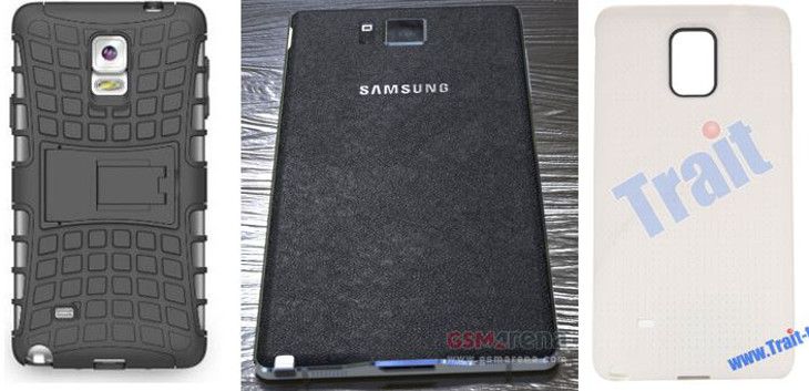 Samsung Galaxy Note 4, se filtran sus carcasas