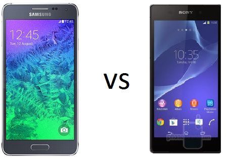 Samsung Galaxy Alpha vs Sony Xperia Z2