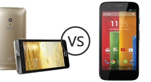 Moto G vs Nexus 5 vs Asus Zenfone 5