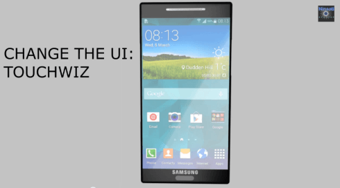 Samsung Galaxy S6, un diseño con pantalla 3D y nuevo Touchwiz