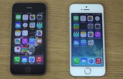 iPhone 5S con iOS 8 vs iPhone 5S con iOS 7.1.2 en vídeo