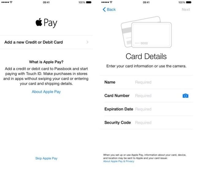 Apple Pay iOS 81