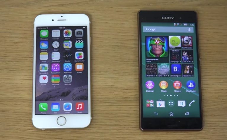 iPhone 6 vs Sony Xperia Z3, duelo de titanes