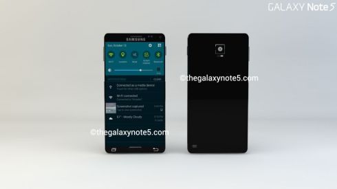 Samsung Galaxy Note 5 se muestra impresionante