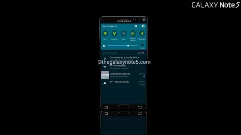 Samsung Galaxy Note 5 se muestra impresionante