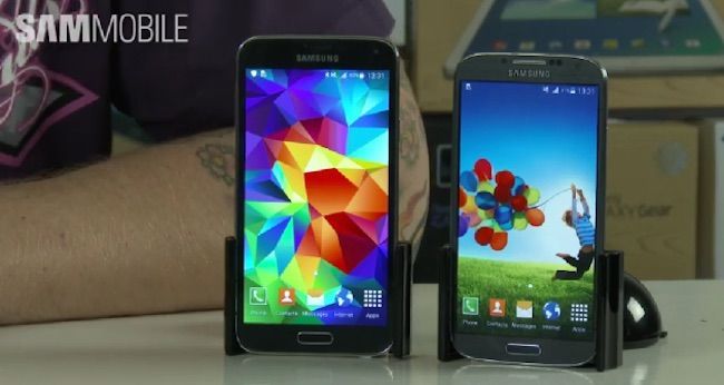 Galaxy S5 vs Galaxy S4 Lollipop