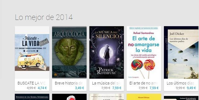 Los mejores libros, música y películas de 2014 según Google Play