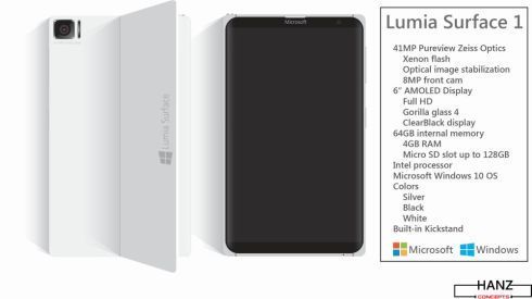 Lumia Surface sería el posible phablet de Microsoft