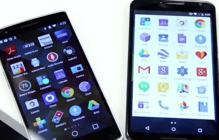 Nexus 6 vs OnePlus One en vídeo