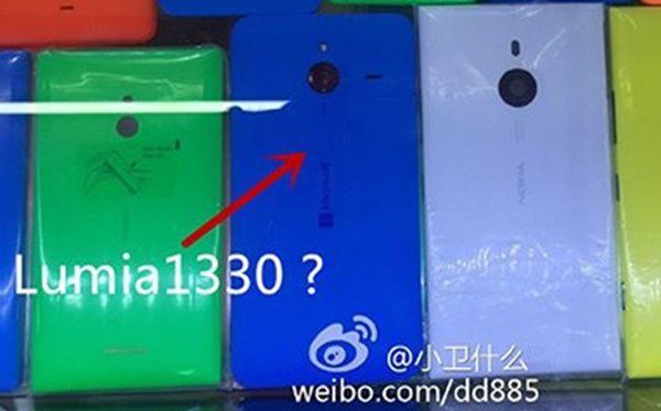 Nokia Lumia 1330 se filtra en una nueva imagen
