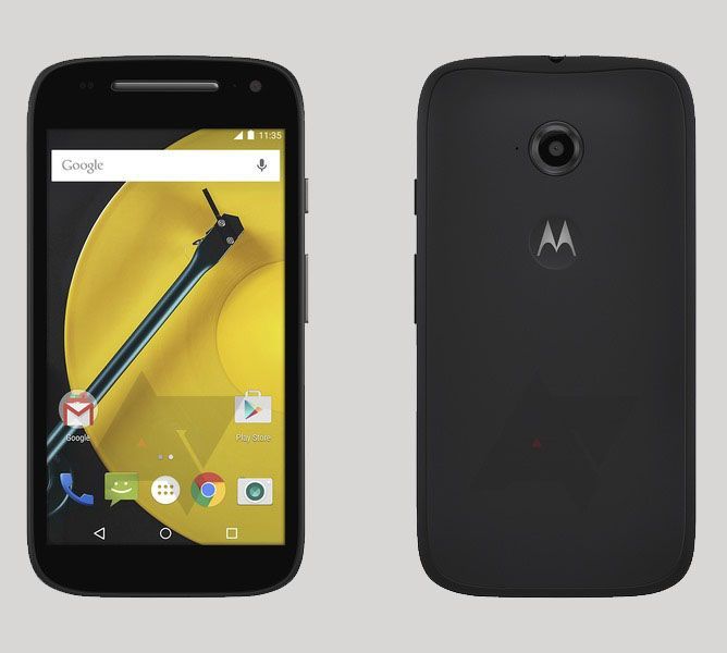 Motorola Moto E 2015, se filtra una imagen render