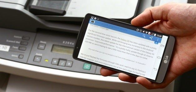 Cómo imprimir inalámbricamente con tu smartphone o tablet Android