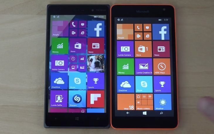 Lumia 830 con windows 10 vs Lumia 535 con WP 8.3