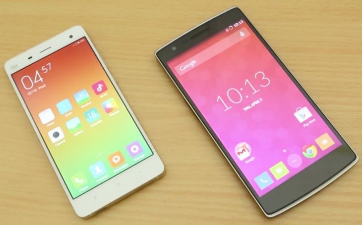 OnePlus One vs Xiaomi Mi4
