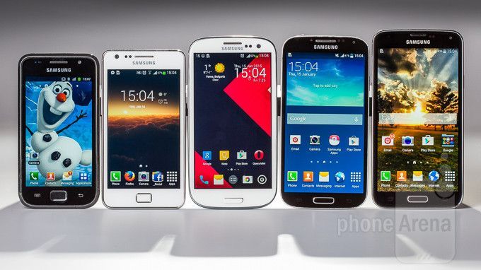 Evolución de la interfaz de Samsung