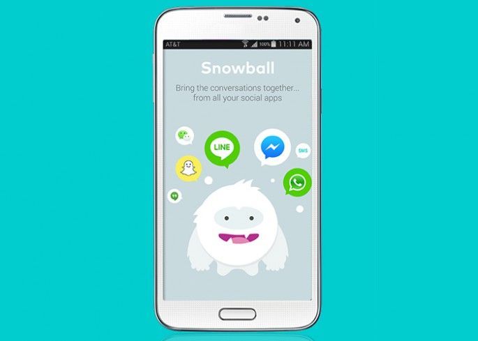 Cómo agrupar las notificaciones de mensajería en una sola barra con Snowball