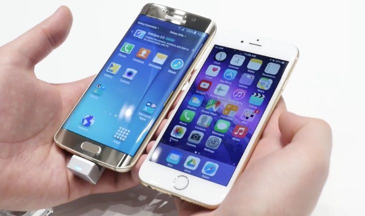Samsung Galaxy S6 Edge vs Galaxy S5 vs iPhone 6, test de velocidad