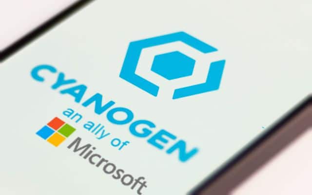 Cyanogen aliado microsoft