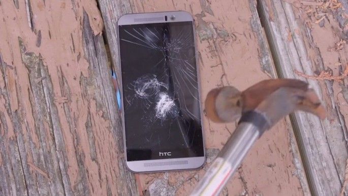HTC One M9, pruebas de resistencia