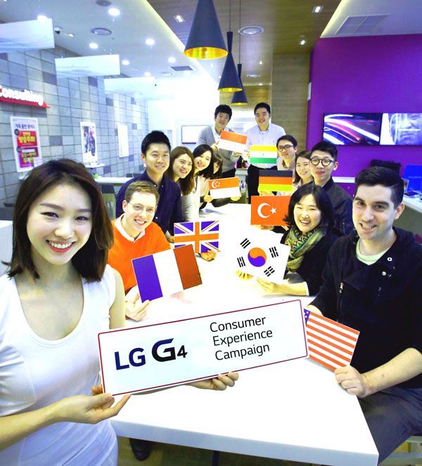 Campaña LG G4 Consumer Experience