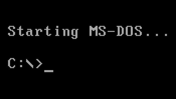 Microsoft se pone nostálgica y lanzá MS-DOS para Windows Phone