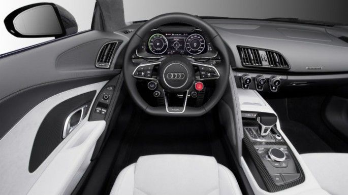 Interior Audi R8 E-Tron
